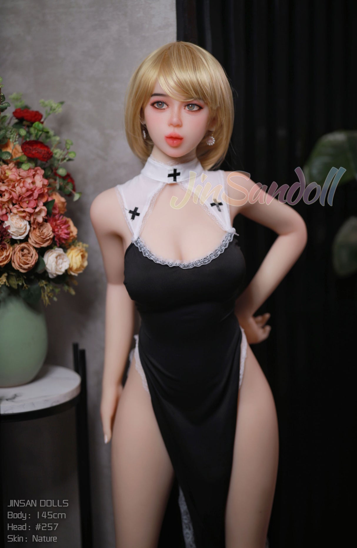 145cm/4ft8 F-cup S-TPE Sex Doll – Cinnamon