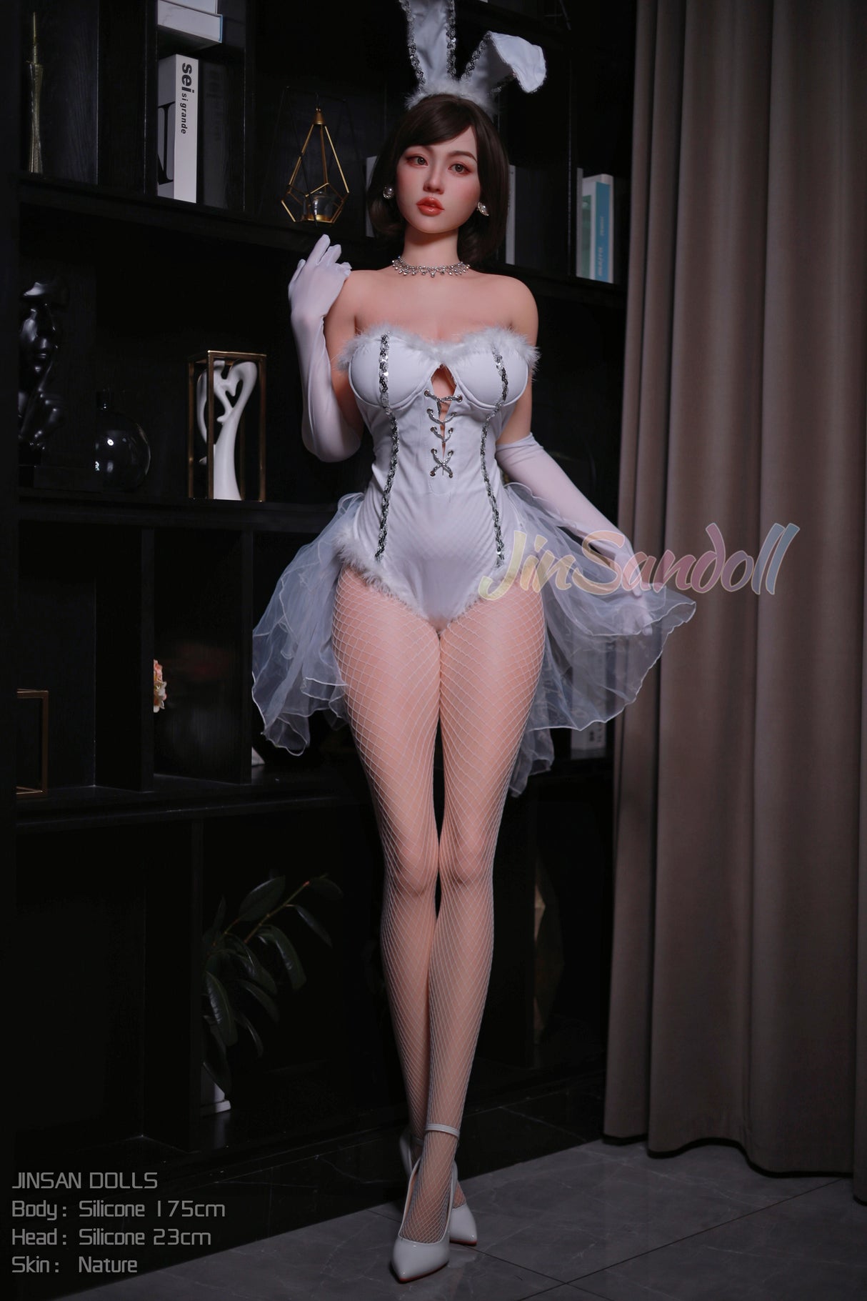 175cm/5ft9 F-cup Silicone Sex Doll – Mysti