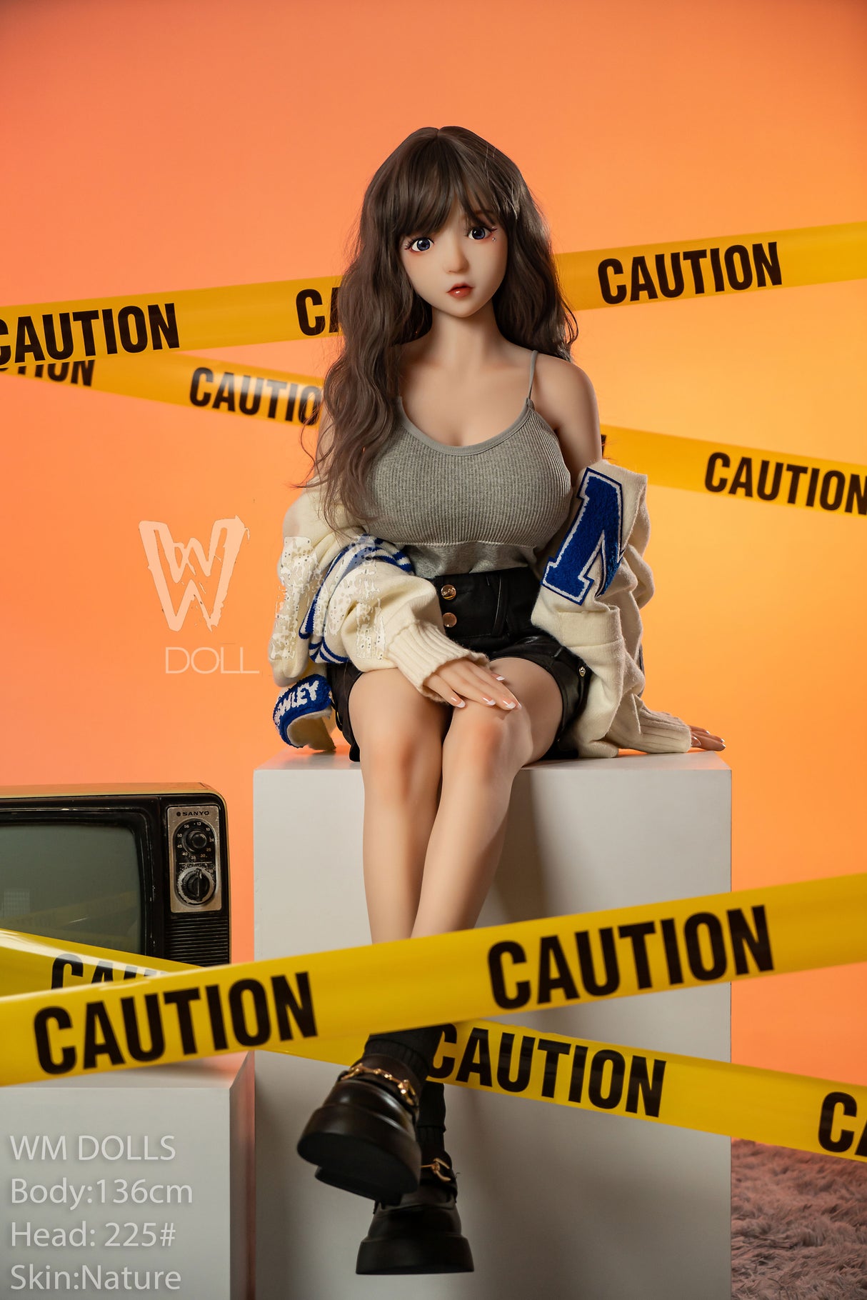 136cm/4ft5 D-cup S-TPE Sex Doll – Skylar