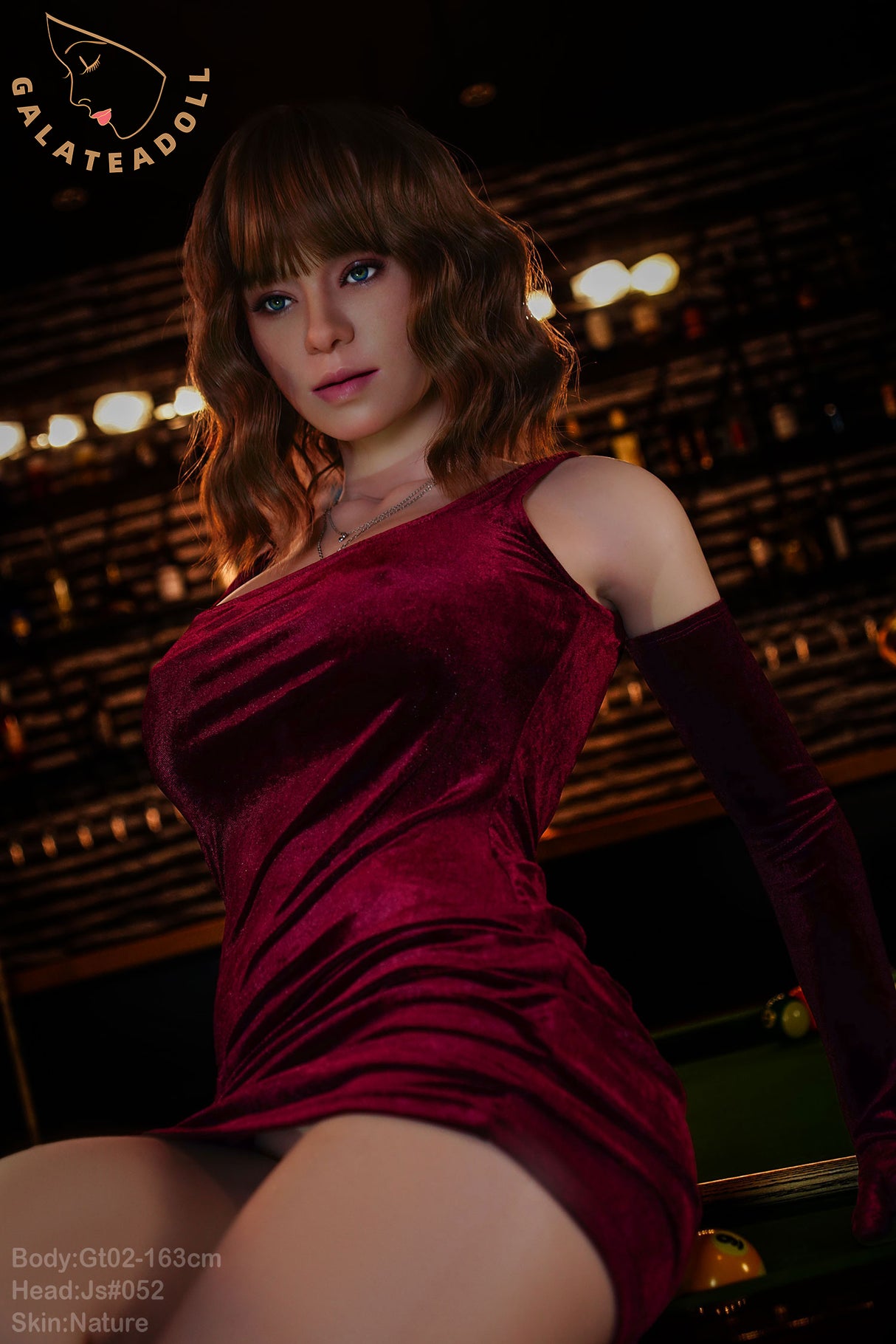 163cm/5ft4 E-cup Silicone Sex Doll – Dahlissa