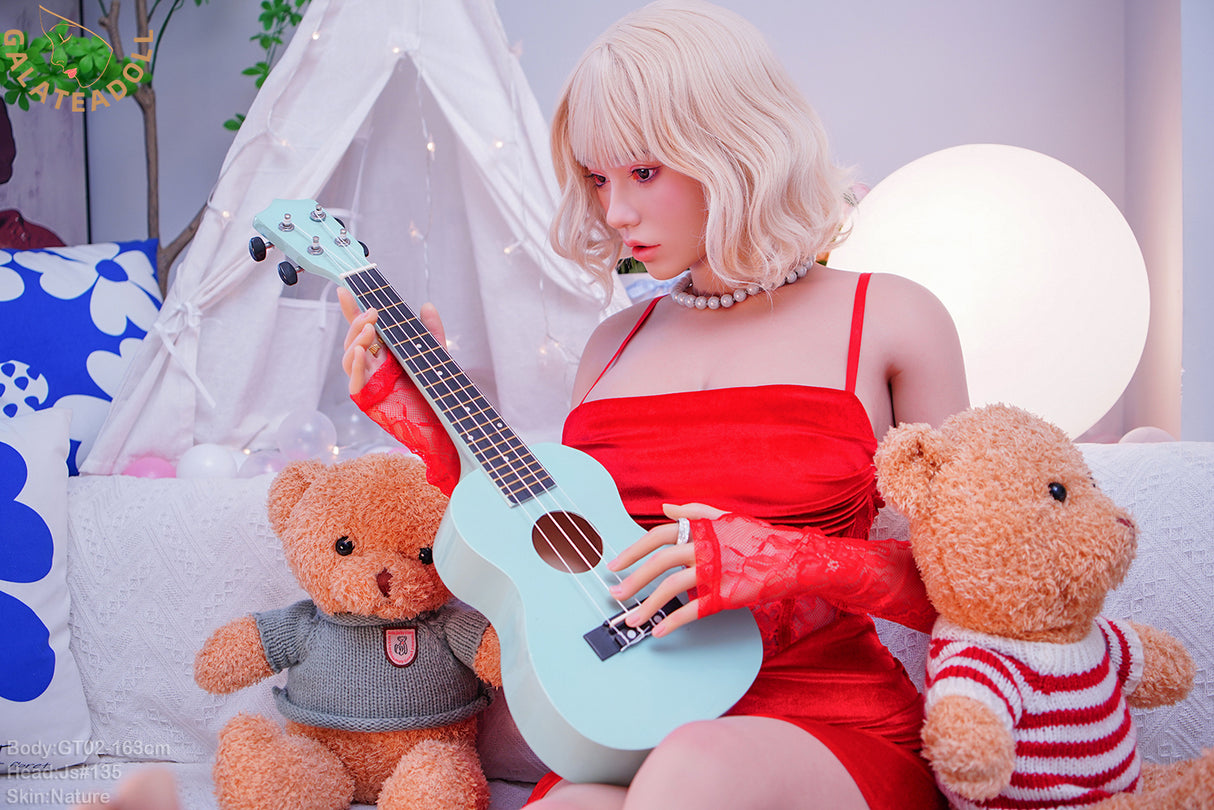 163cm/5ft4 G-cup Silicone Sex Doll – BelleRose