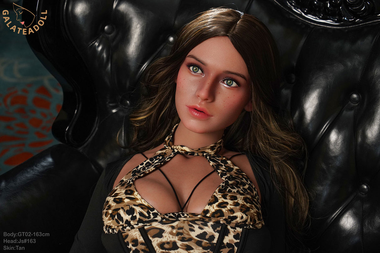 163cm/5ft4 G-cup Silicone Sex Doll – Kahlua