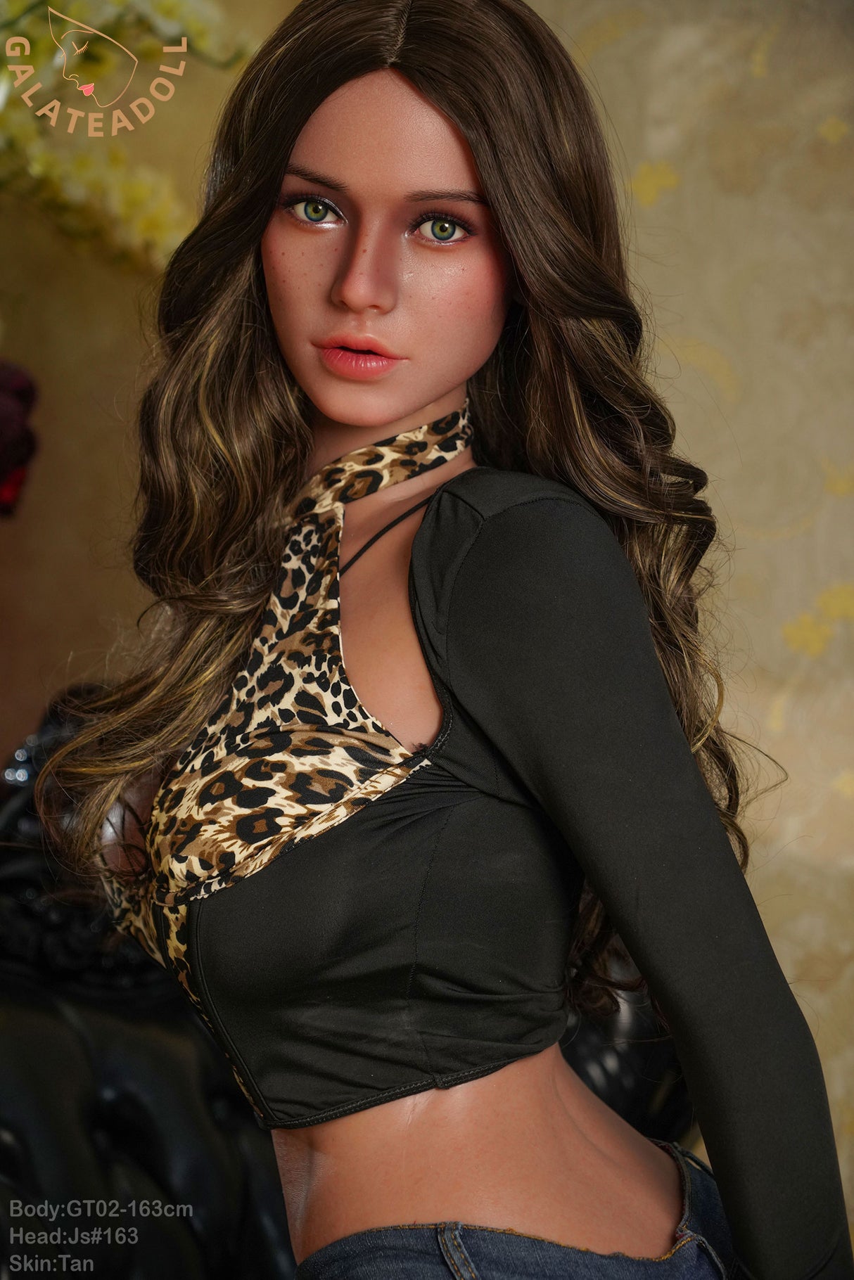 163cm/5ft4 G-cup Silicone Sex Doll – Kahlua