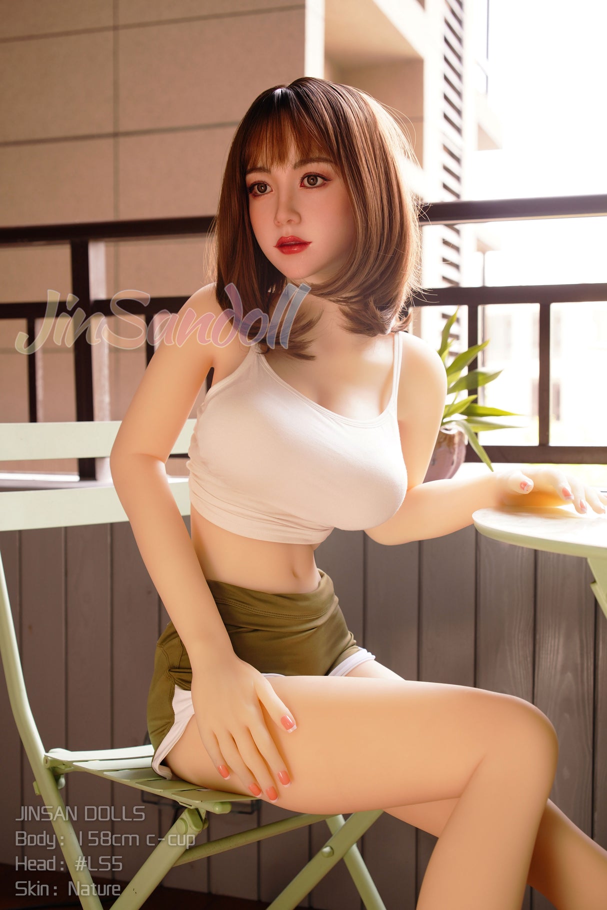 158cm/5ft2 C-cup S-TPE Sex Doll – Violette