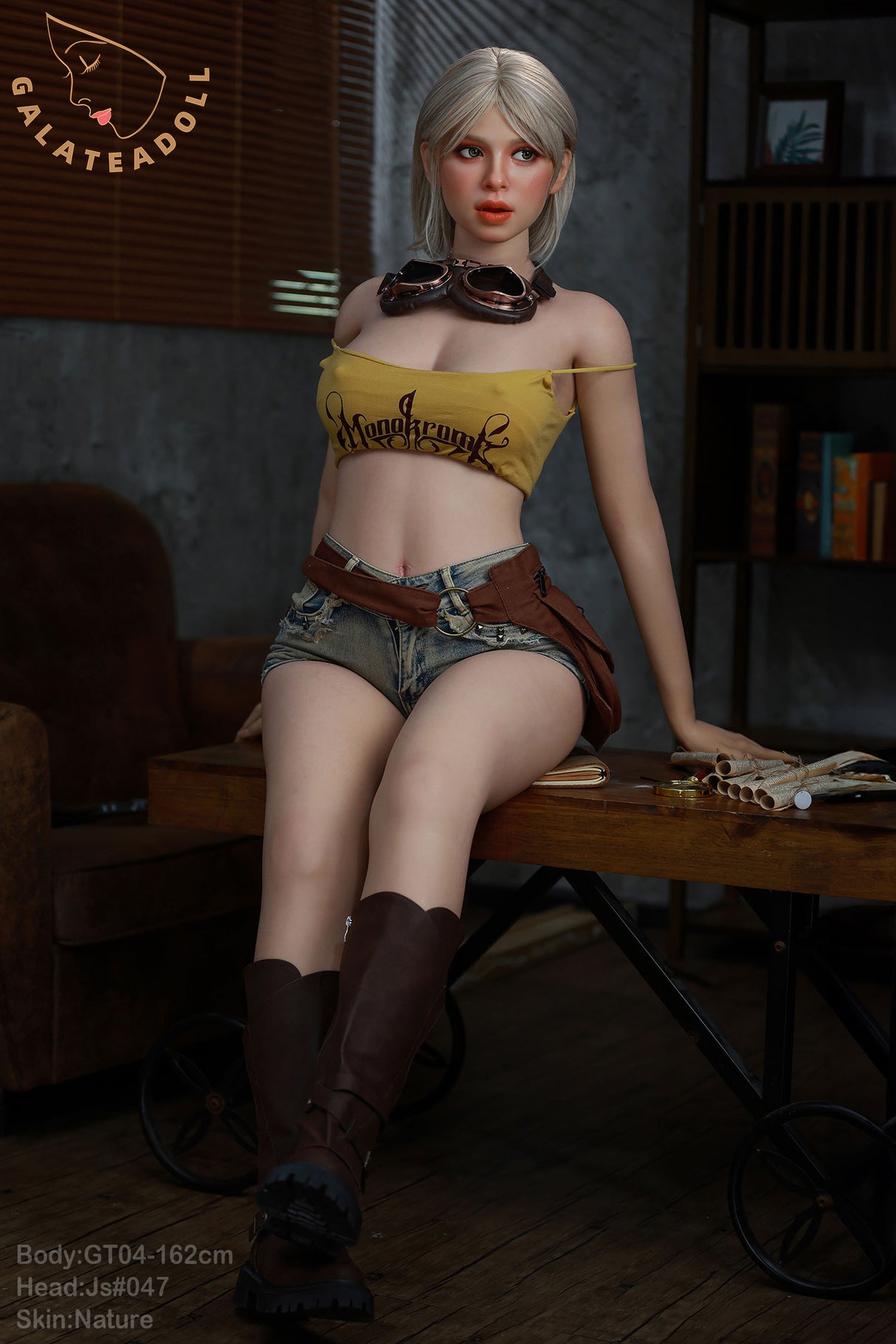 162cm/5ft4 D-cup Silicone Sex Doll – Jezebella