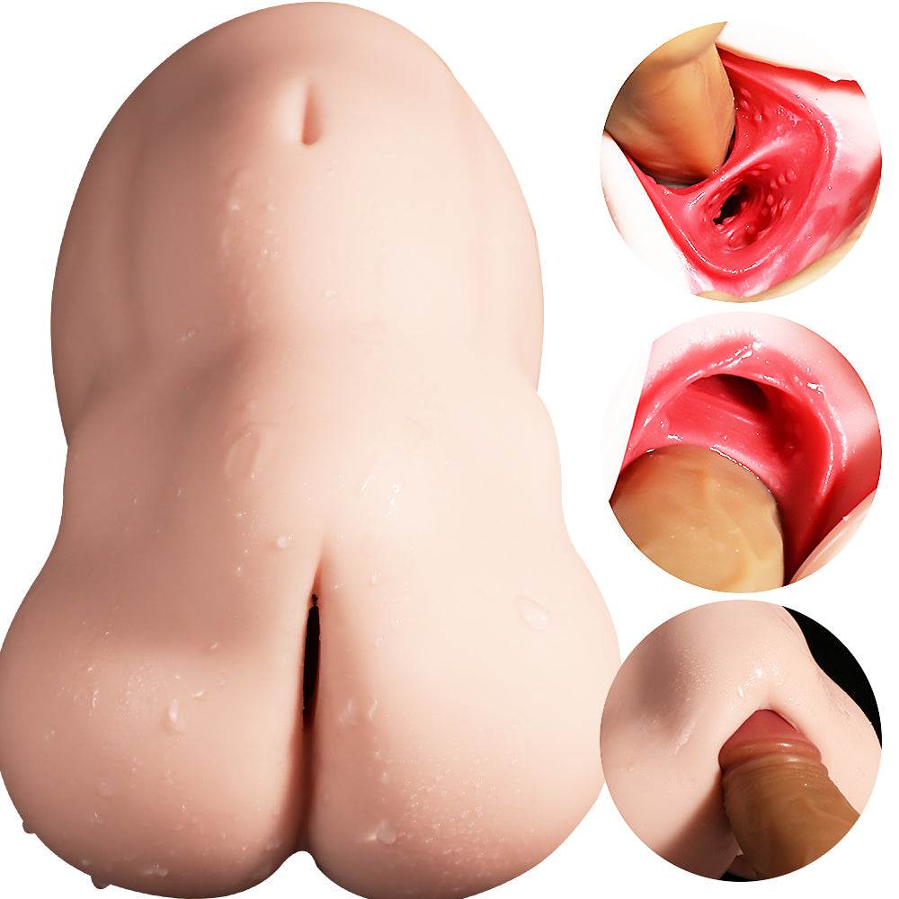 6 In 1 Channels Male Masturbator Realistic Pocket Vagina Pussy Stroker Sex Toy