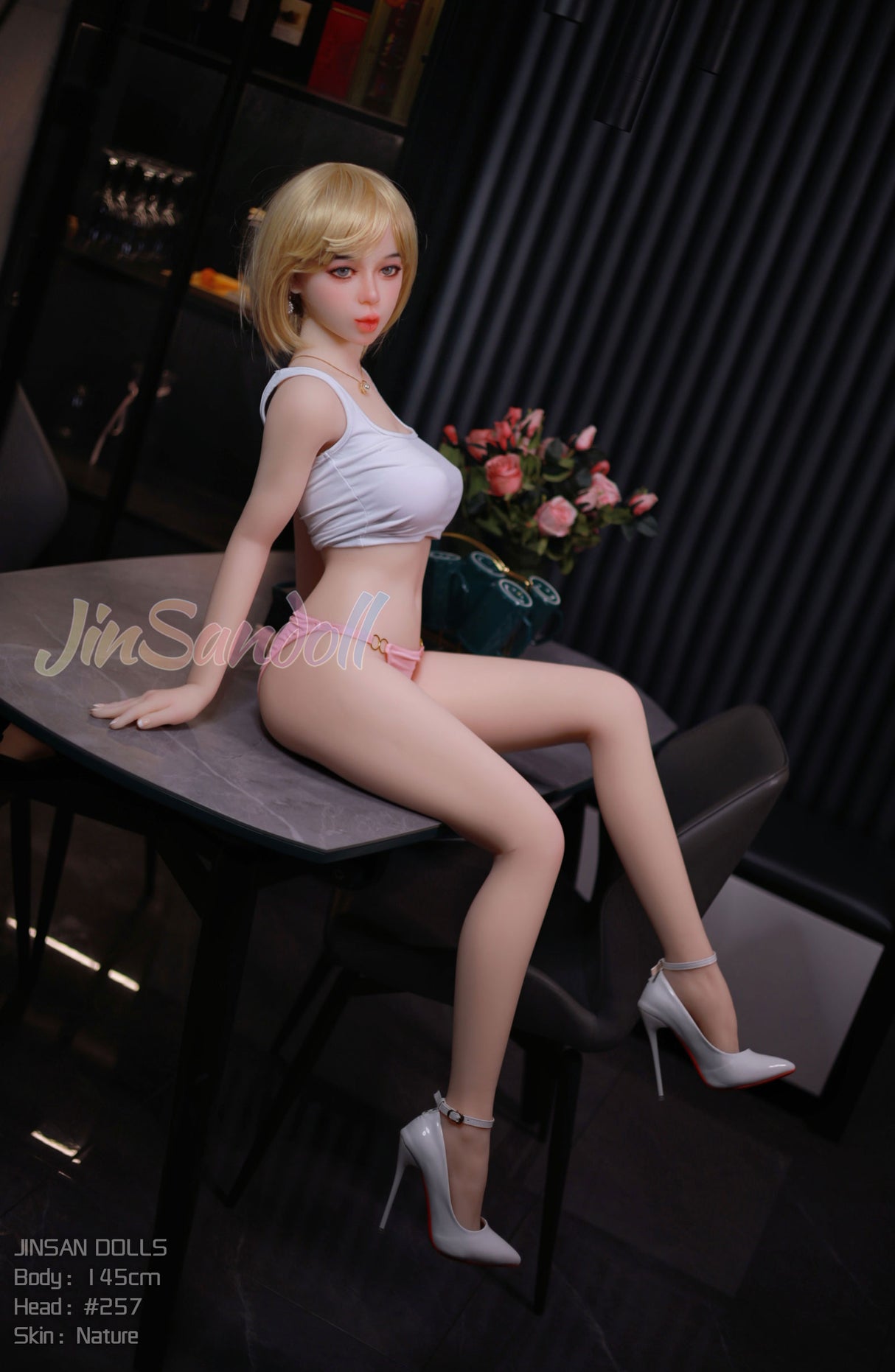 145cm/4ft8 F-cup S-TPE Sex Doll – Cinnamon