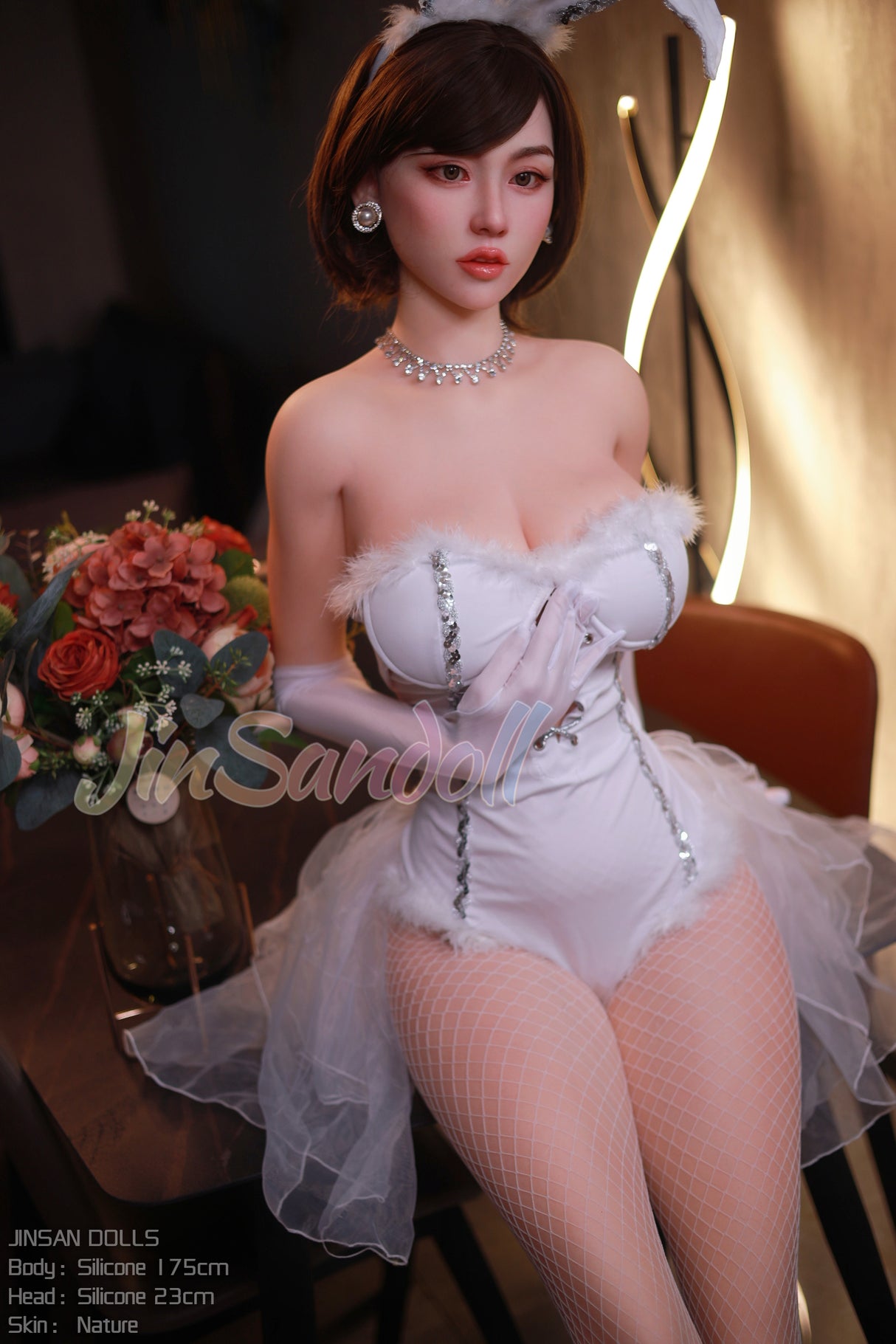 175cm/5ft9 F-cup Silicone Sex Doll – Mysti