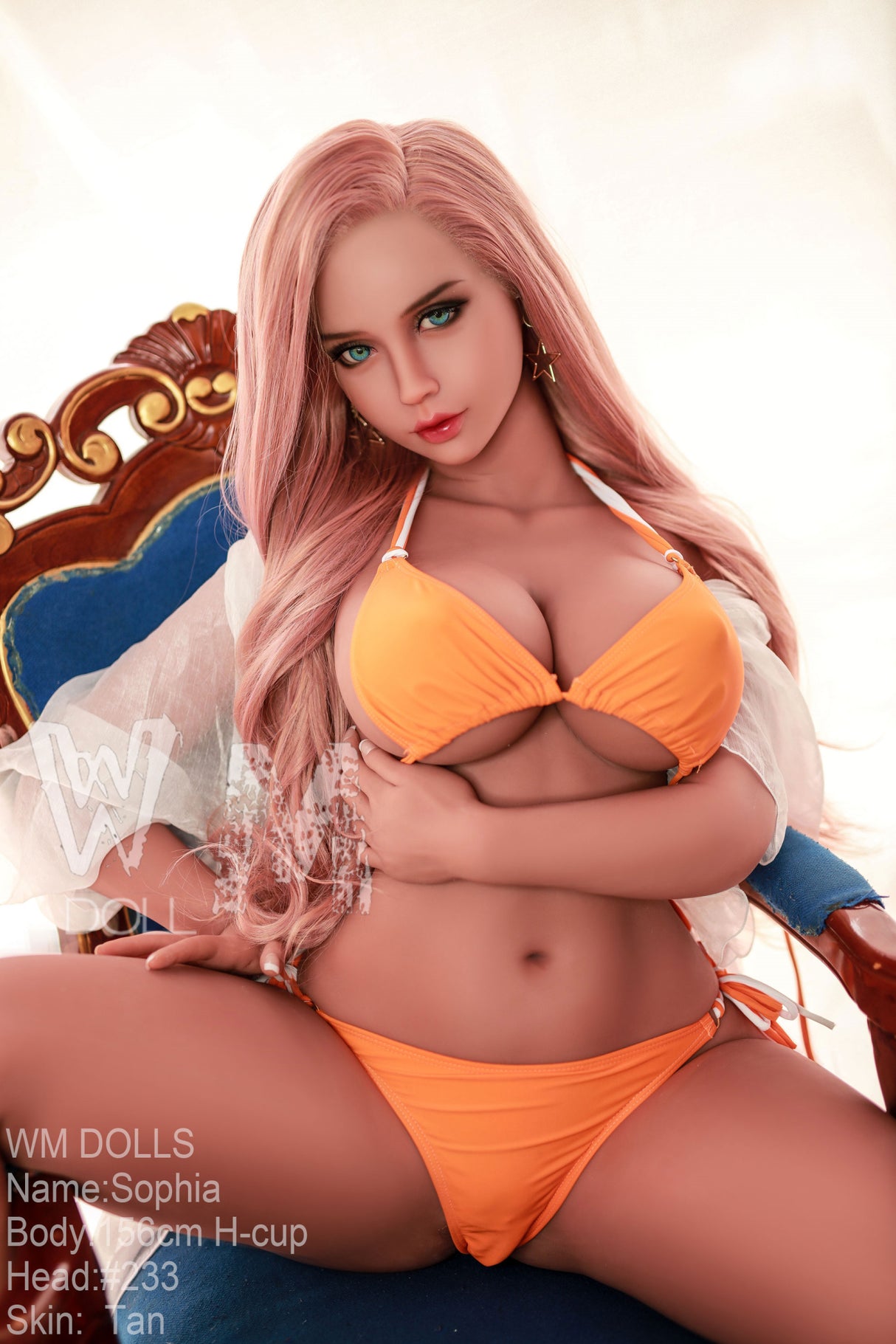 156cm/5ft1 H-cup S-TPE Sex Doll – Cassie