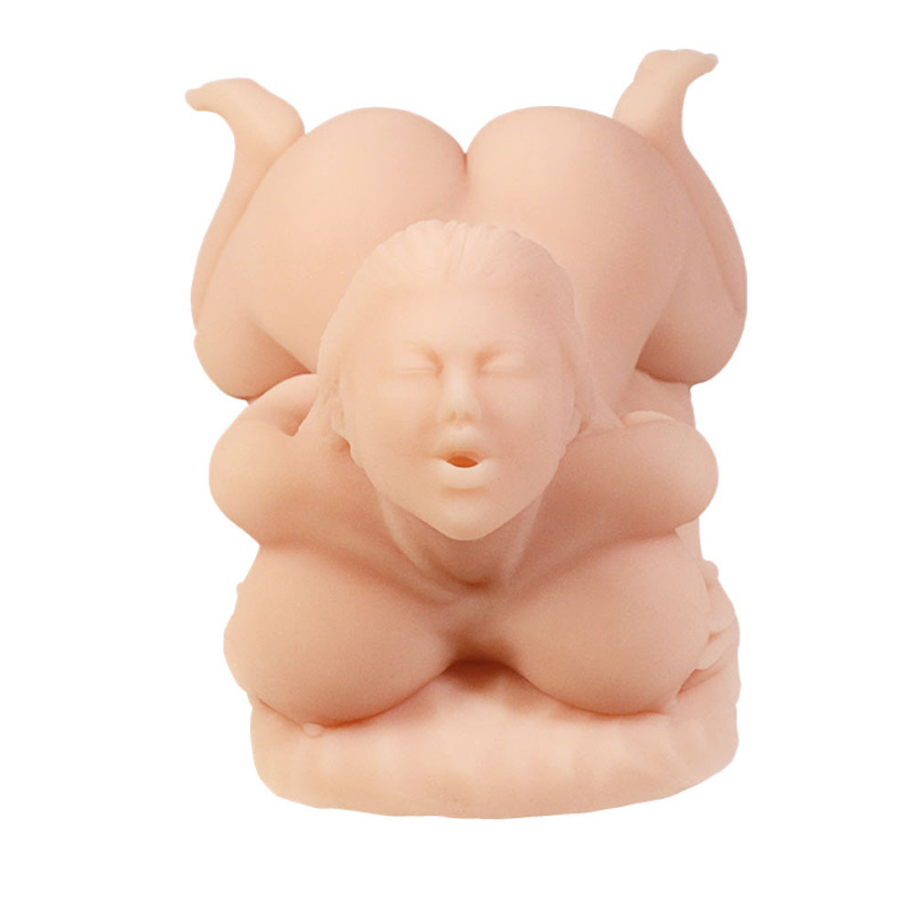 Rear Insertion Masturbator Doll 3in1 Torso Anal/Vagina Sex Toy Sex Doll
