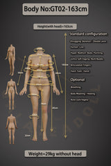 163cm/5ft4 E-cup Silicone Sex Doll – Saffira