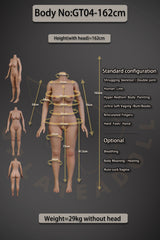 162cm/5ft4 E-cup Silicone Sex Doll – Candyla