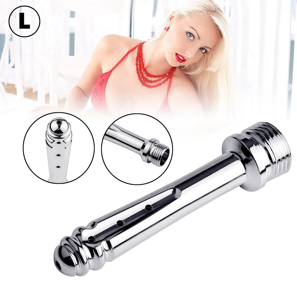 Metal Anus Enema Vaginal Washing Douche Cleaner Anal Cleaning Shower Head