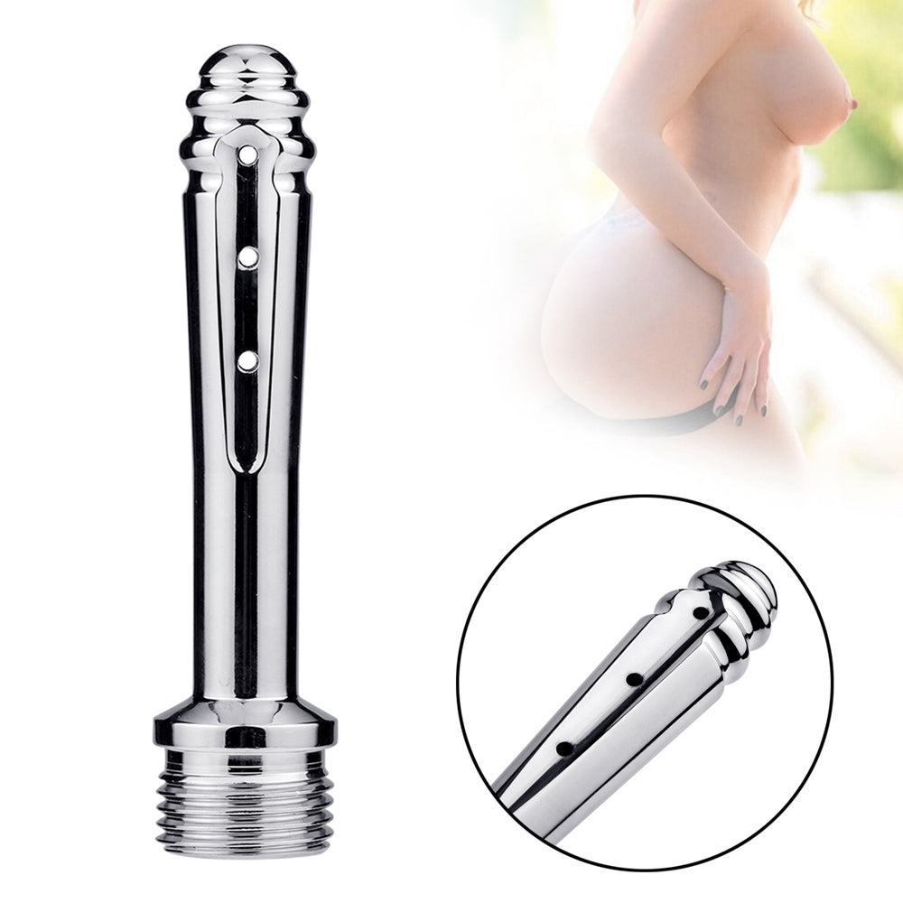 Metal Anus Enema Vaginal Washing Douche Cleaner Anal Cleaning Shower Head