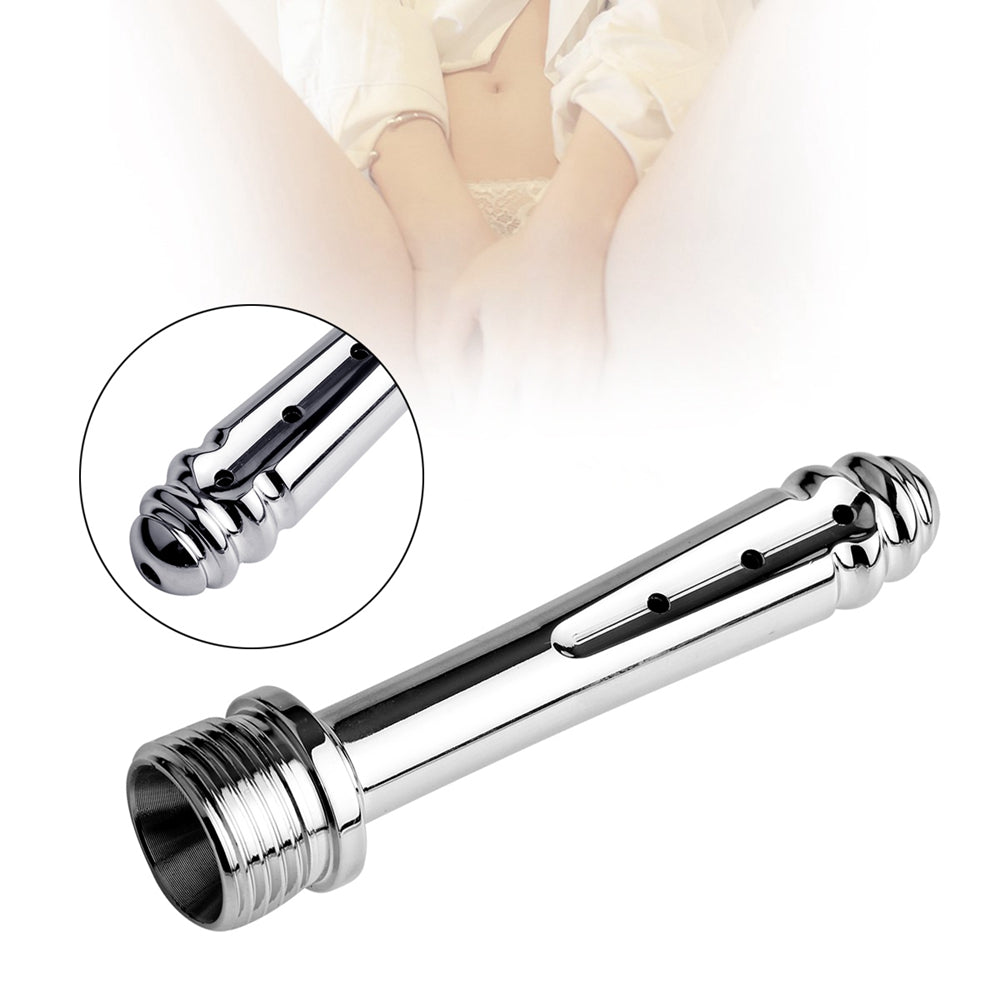 Metal Anus Enema Vaginal Washing Douche Cleaner Anal Cleaning Shower Head