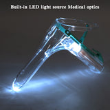 LED Female Privates Vaginal Speculum Illuminated Vaginal Expander With Light