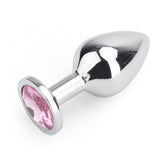 New Jeweled Sexy Stainless Steel Insert Anal Butt Plug