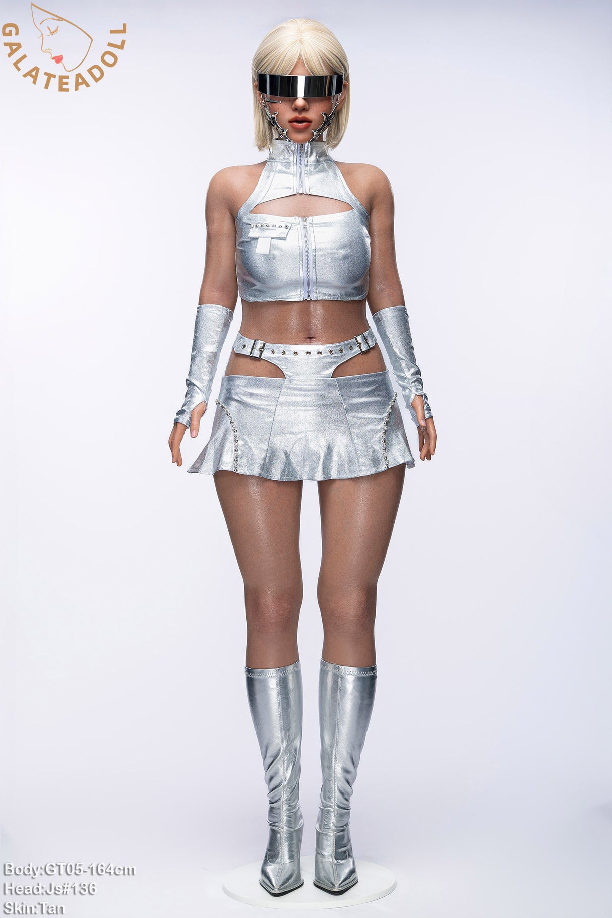 164cm/5ft4 D-cup Silicone Sex Doll – NovaBliss