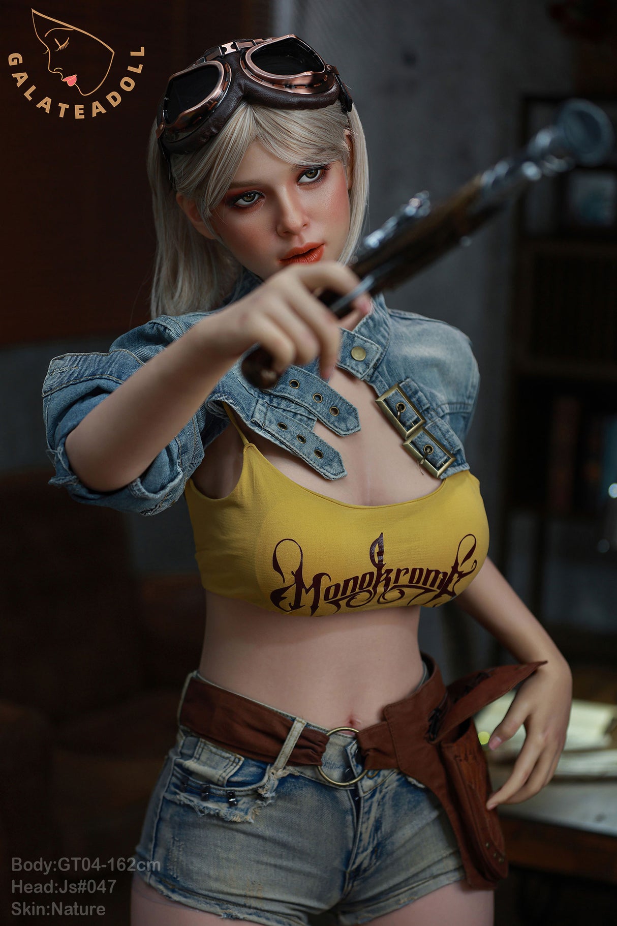 162cm/5ft4 D-cup Silicone Sex Doll – Jezebella