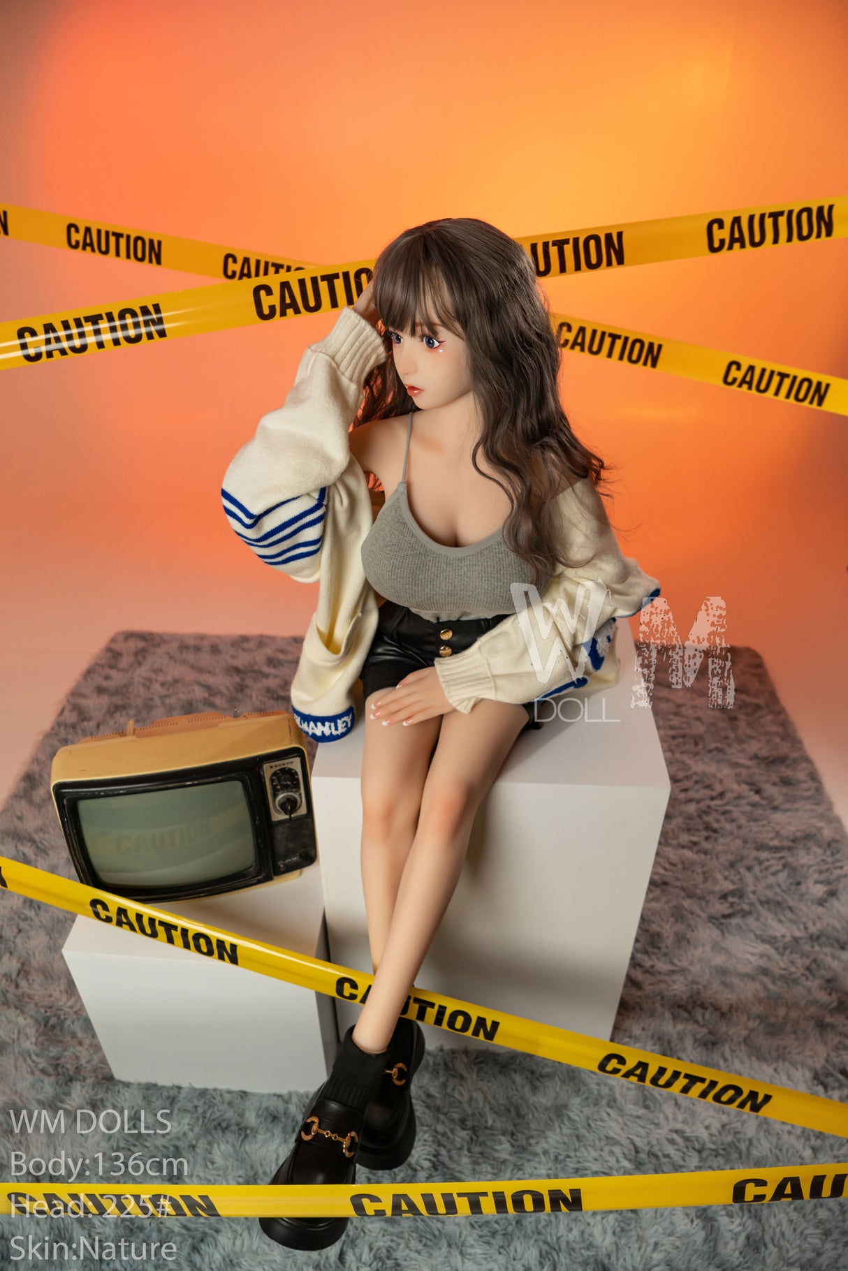 136cm/4ft5 D-cup S-TPE Sex Doll – Skylar